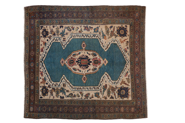 Vintage Bakshaish Square Rug // ONH Item: ct001612