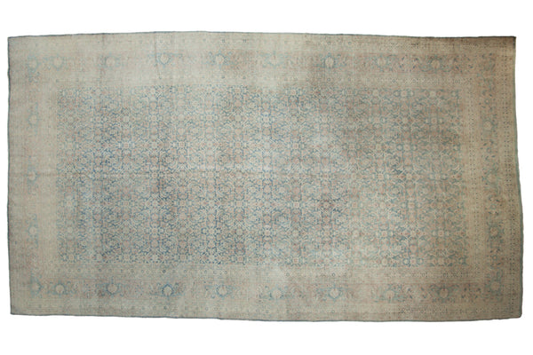 Vintage Distressed Tea Washed Meshed Carpet // ONH Item: ct001617