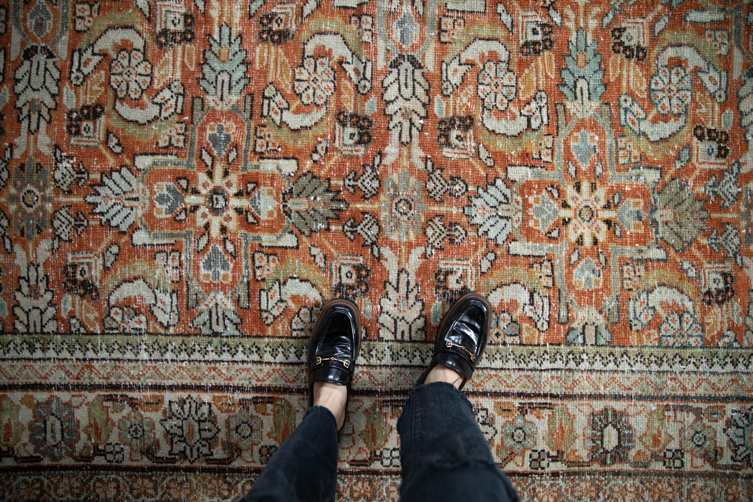 Vintage Mahal Carpet // ONH Item: ct001619, Image 1