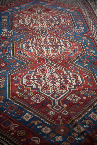 Antique Qashqai Carpet // ONH Item: ct001620, Image 5