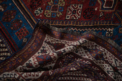 5.5x10 Antique Qashqai Carpet