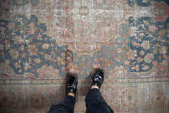 7x10 Vintage Distressed Farahan Sarouk Carpet