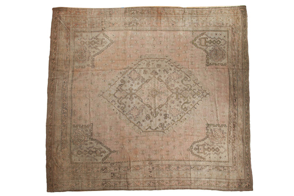 Vintage Oushak Square Carpet // ONH Item: ct001625