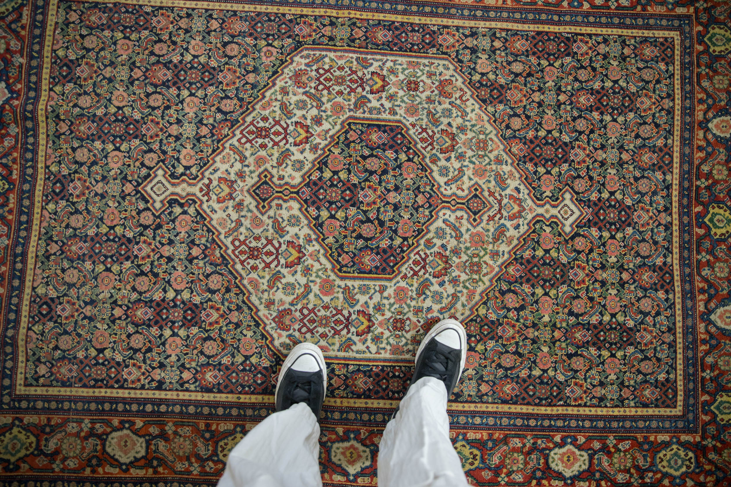 Vintage Senneh Rug // ONH Item: ct001638, Image 1