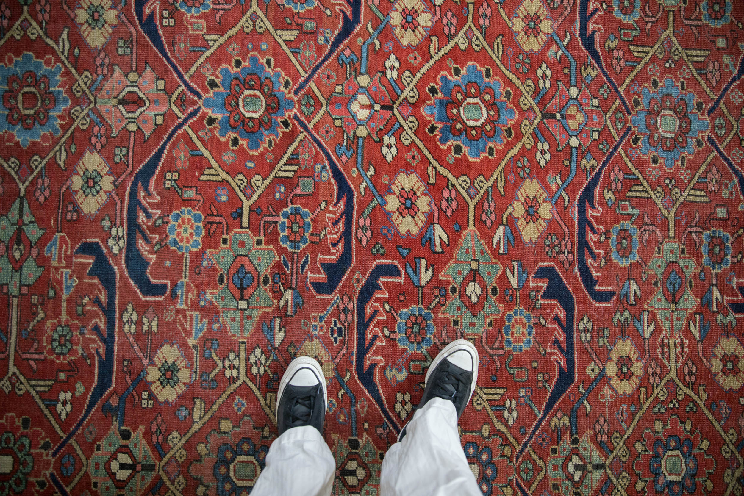 Vintage Heriz Carpet // ONH Item: ct001641, Image 1