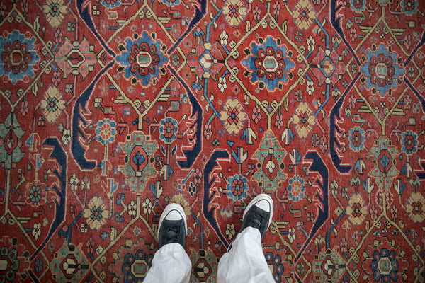 7.5x10 Vintage Heriz Carpet