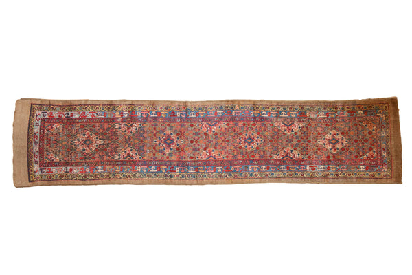 Antique Camel Hair Serab Rug Runner // ONH Item: ct001644