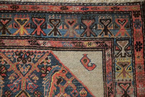Antique Hamadan Square Rug // ONH Item: ct001647, Image 2