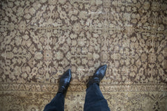 7x23 Vintage Distressed Fragment Mahal Carpet