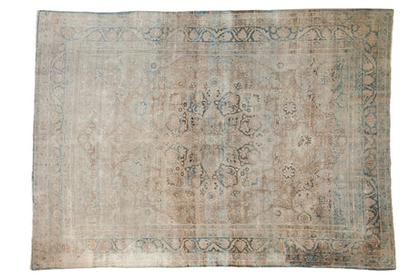 7.5x10 Antique Fine Distressed Kerman Carpet