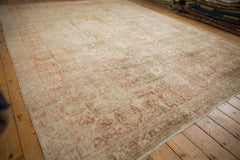 9x11.5 Antique Distressed Kerman Carpet