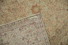 7x9.5 Antique Fine Distressed Tabriz Carpet