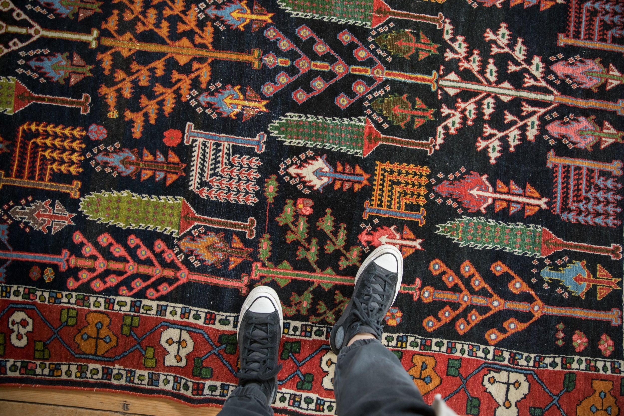 Vintage Bakhtiari Carpet // ONH Item: ct001674, Image 1