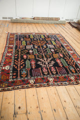 5.5x7 Vintage Bakhtiari Carpet
