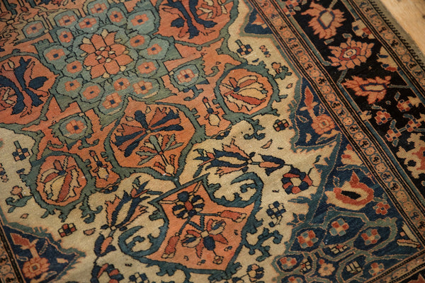 Antique Farahan Sarouk Square Rug // ONH Item: ct001678, Image 8