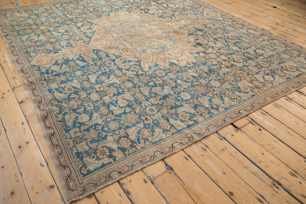 Antique Distressed Fragment Hamadan Carpet // ONH Item: ct001684, Image 8