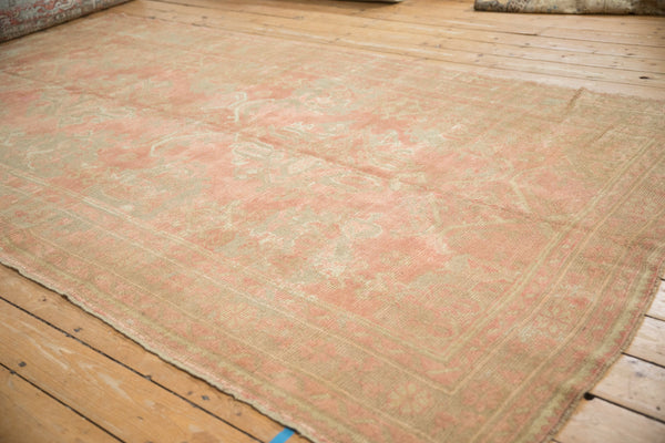 Vintage Distressed Oushak Carpet // ONH Item: ct001692, Image 2