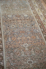 3.5x12.5 Antique Distressed Malayer Rug Runner