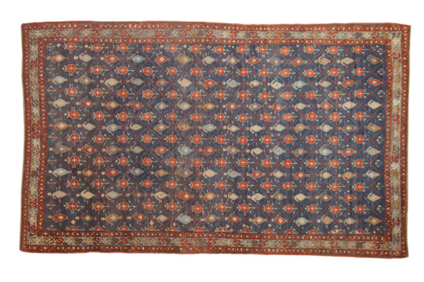 Antique Distressed Kurdish Carpet // ONH Item: ct001706