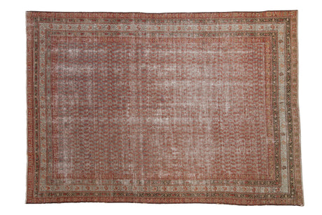 6.5x9.5 Antique Distressed Malayer Carpet