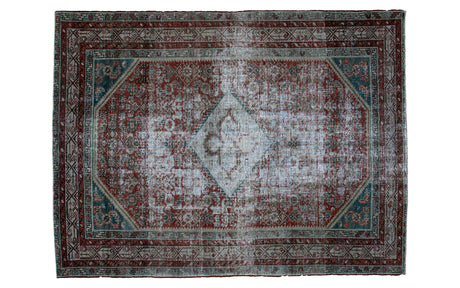 4.5x6 Distressed Malayer Rug // ONH Item ee001111