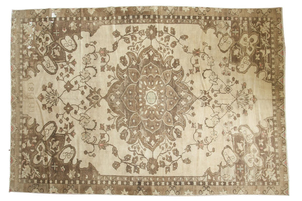 8'10" x 12'6" Vintage Oushak Carpet / Item ee001118 image 1