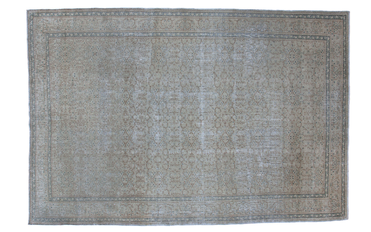 6x9.5 Distressed Kayseri Carpet // ONH Item ee001131