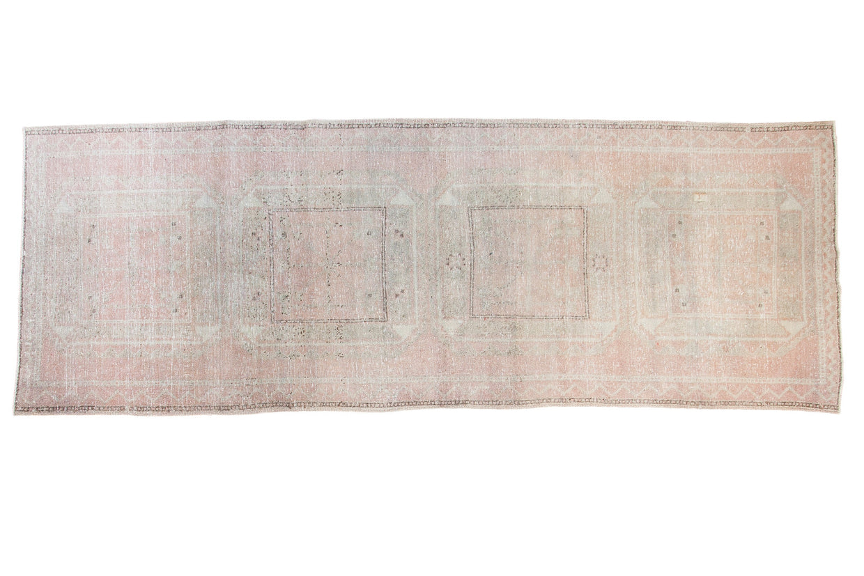 4x11 Distressed Oushak Runner // ONH Item ee001140