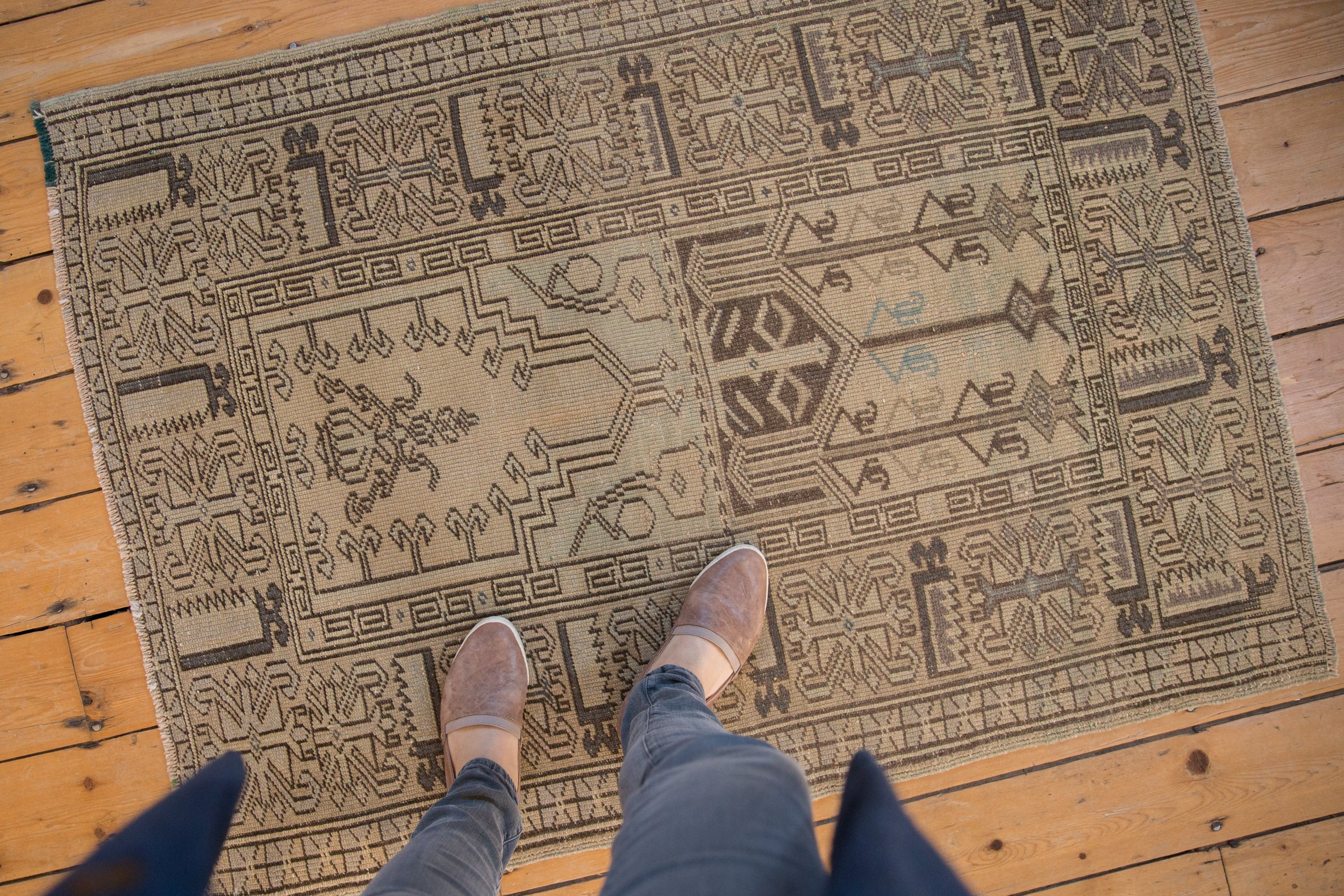 3x4.5 Vintage Oushak Rug // ONH Item ee001143 Image 1