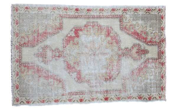 4.5x7 Distressed Oushak Rug // ONH Item ee001147