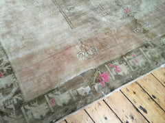 8x11.5 Vintage Oushak Carpet // ONH Item ee001157 Image 2