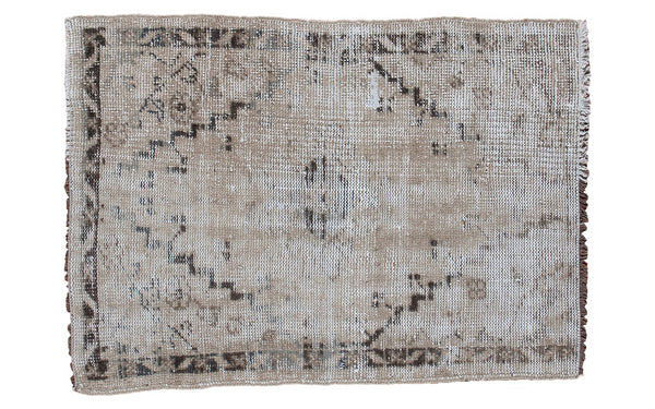 3x4 Distressed Oushak Rug // ONH Item ee001158