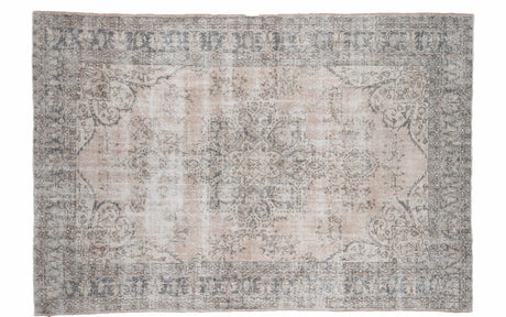 7.5x11 Distressed Oushak Carpet // ONH Item ee001165