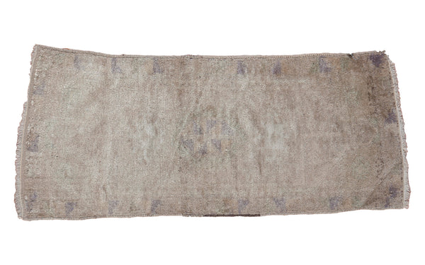 1'7" x 3'7" Vintage Oushak Rug / Item ee001172 image 1