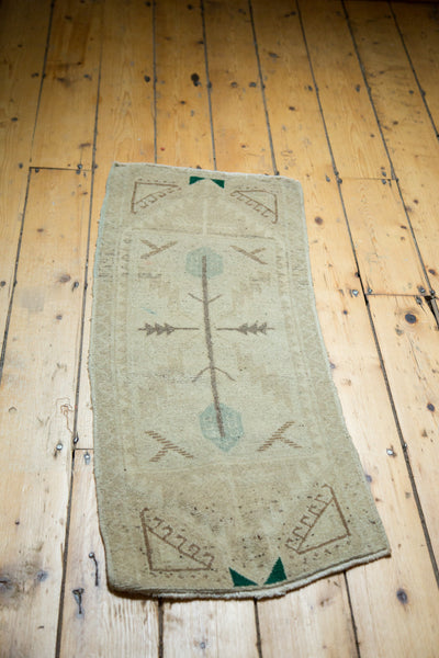 1.5x3.5 Vintage Oushak Runner // ONH Item ee001186 Image 4