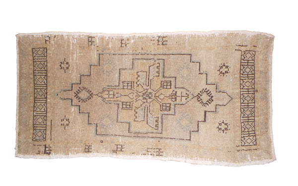 2x3.5 Vintage Oushak Rug // ONH Item ee001188