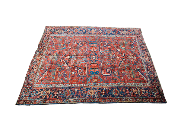 7.5x10 Vintage Heriz Carpet // ONH Item ee001202