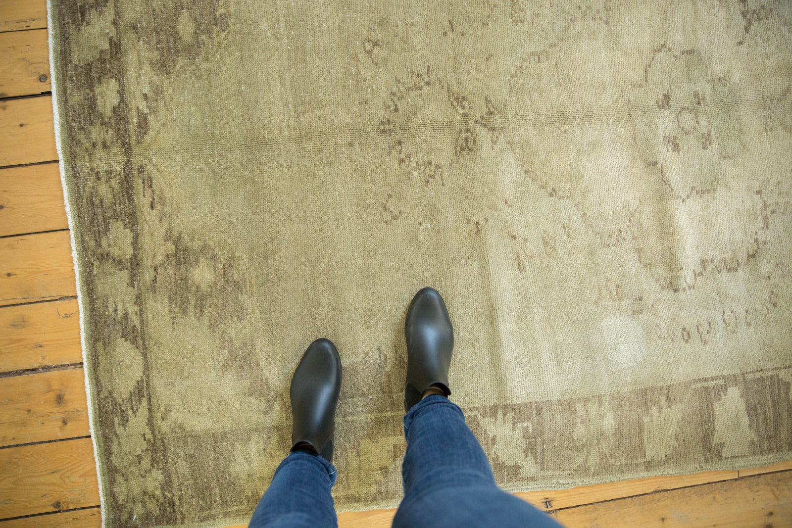  Vintage Oushak Rug / Item ee001203 image 2