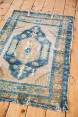 2.5x4.5 Vintage Oushak Carpet // ONH Item ee001206 Image 3