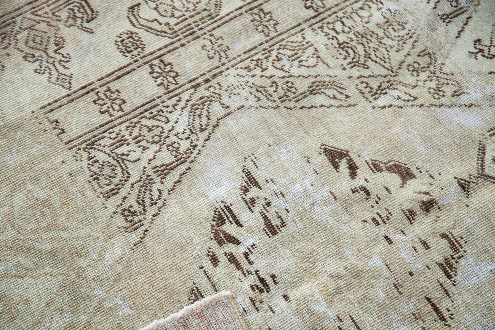 4x5 Distressed Oushak Square Rug // ONH Item ee001218 Image 1