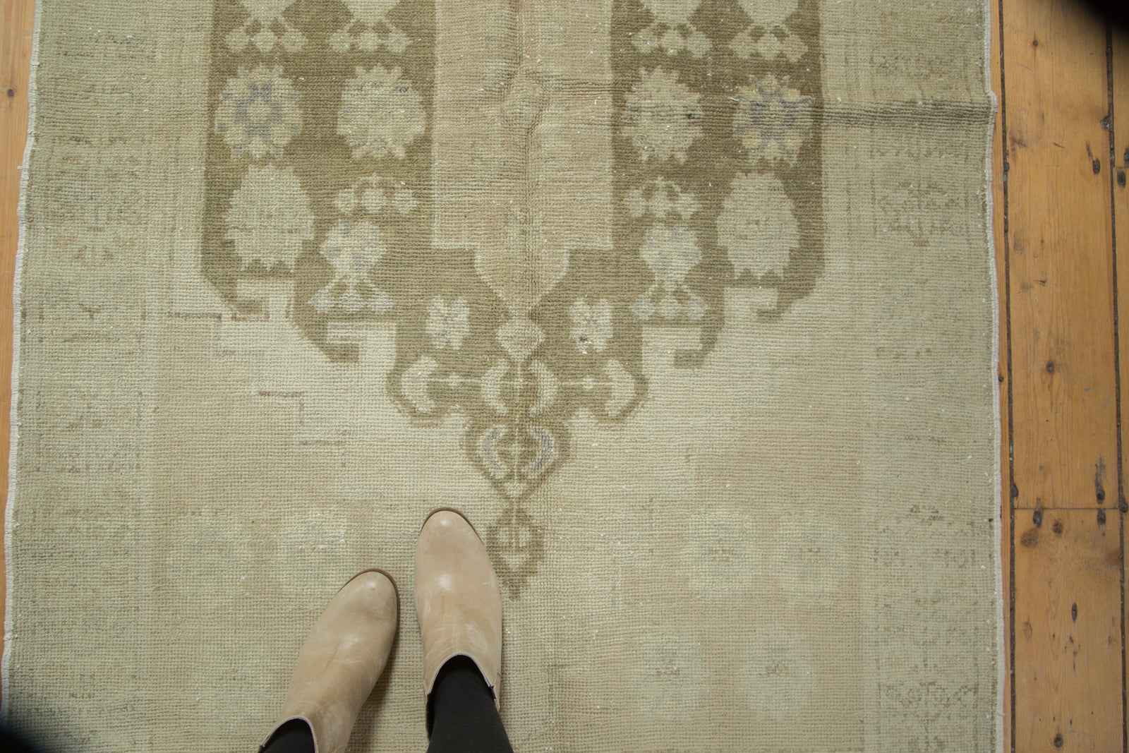  Vintage Oushak Rug / Item ee001219 image 2