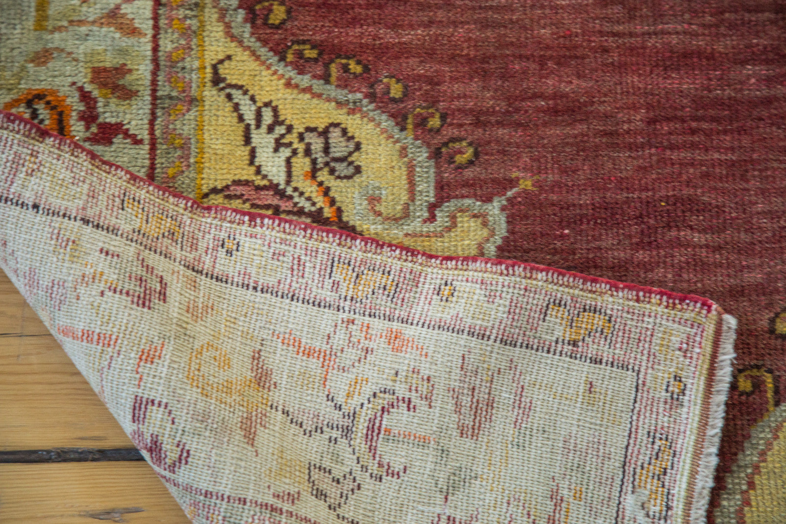 3x7 Vintage Oushak Rug Runner // ONH Item ee001227 Image 1