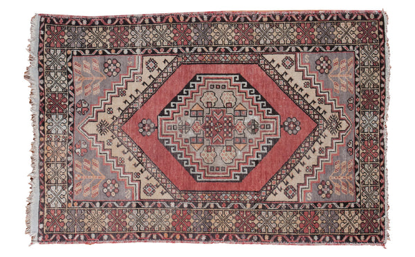 3.5x5.5 Vintage Oushak Rug // ONH Item ee001230