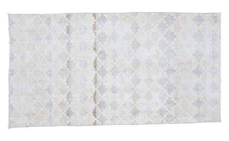 3x5.5 Vintage Distressed Modern Oushak Rug // ONH Item ee001233