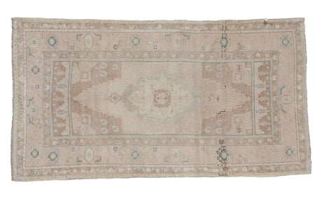 3.5x6.5 Vintage Oushak Rug // ONH Item ee001246