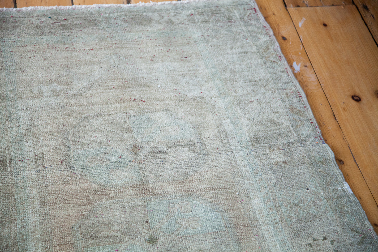 3x3.5 Vintage Oushak Square Rug // ONH Item ee001249 Image 1