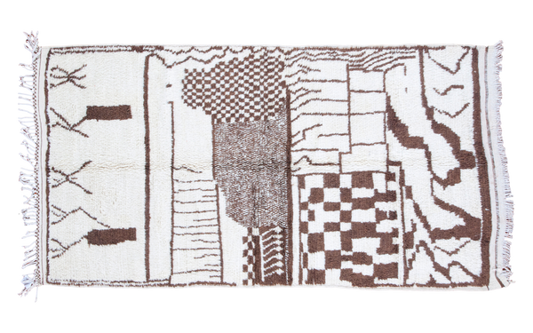 4x7 Vintage Moroccan Rug // ONH Item ee001256