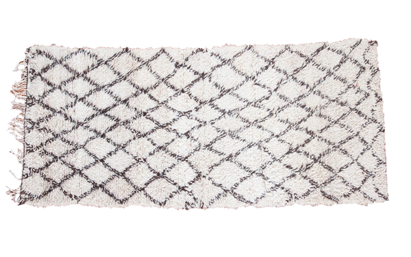 3x7 Vintage Moroccan Rug Runner // ONH Item ee001272