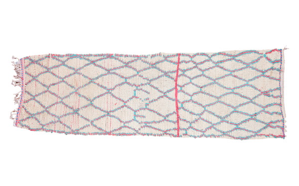 2.5x7.5 Vintage Moroccan Rug Runner // ONH Item ee001274