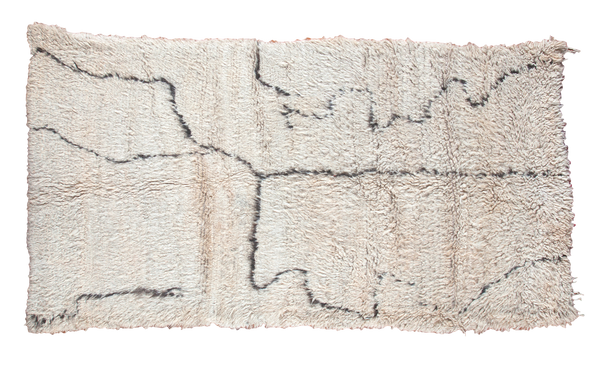 4x8 Vintage Moroccan Rug Runner // ONH Item ee001283